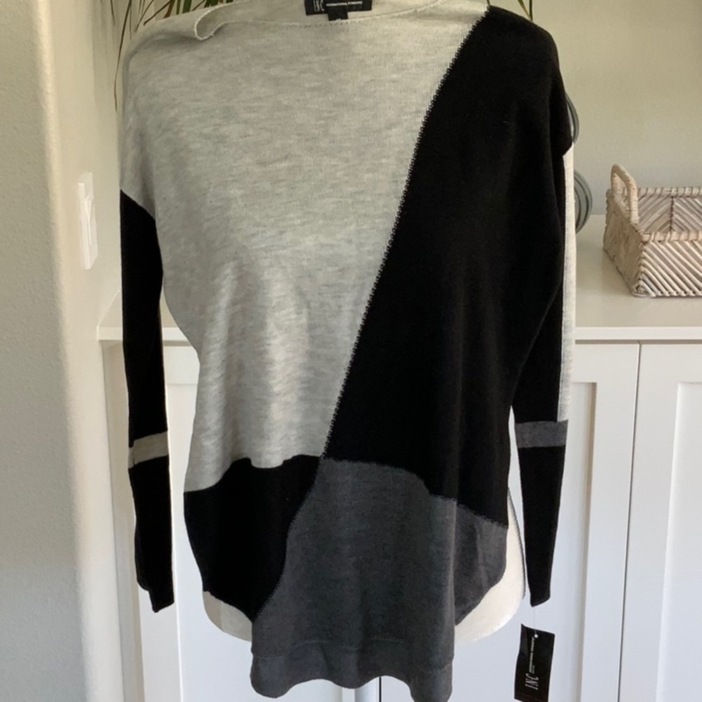 INC SHIRTTAIL TUNIC SWEATER. PP